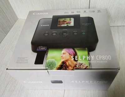 Canon SELPHY CP800 Digital Photo Inkjet Printer Compact Tested Works Fast Ship
