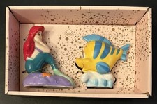 Disney Princess La Sirenetta Sale e Pepe Shaker Ceramica Nuovo con scatola