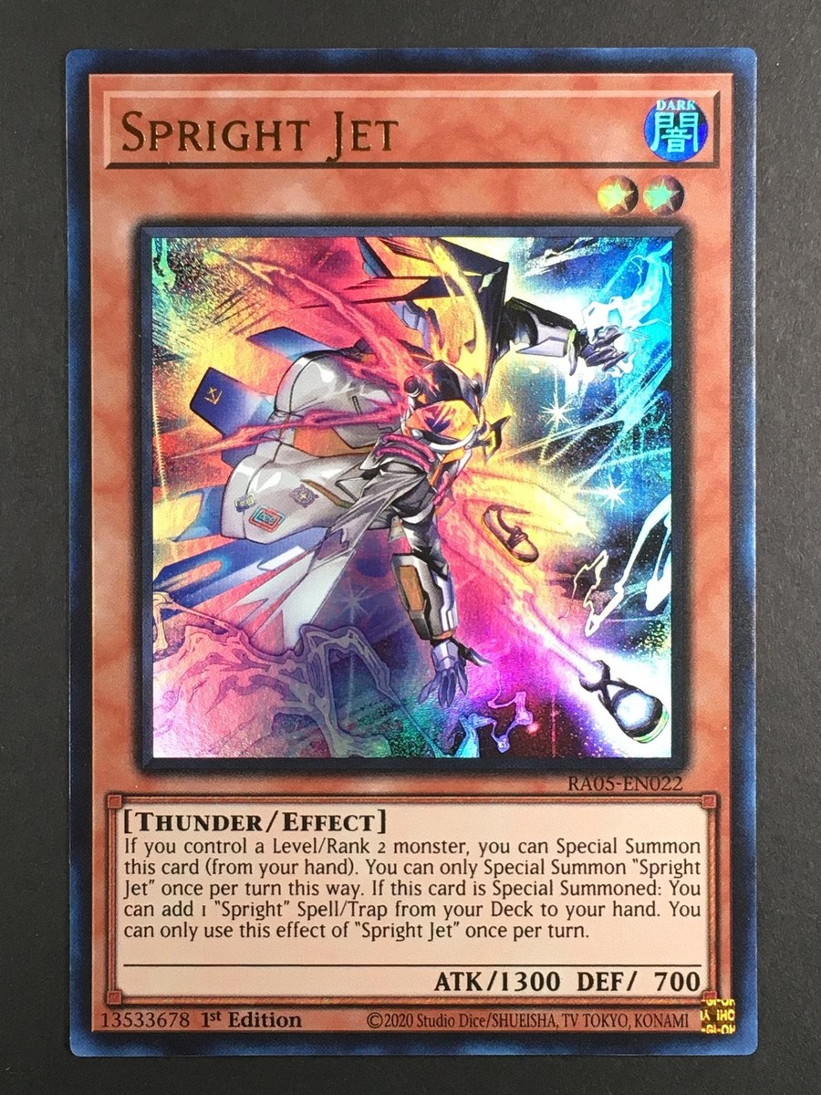 Yu-Gi-Oh TCG Spright Jet RA05-EN022 Rarity Collection 5 Ultra Rare