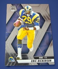 2025 Mosaic Eric Dickerson Silver Prizm #154 Rams
