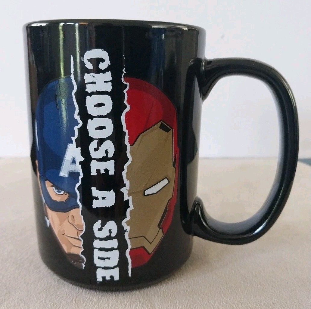MARVEL  captain america -civil war- coffee mug- EUC