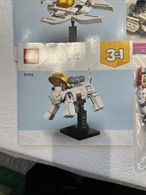 Lego Creator 3 in 1 #31152 Astronaut #31021 Pets #31004 Eagle Used Complete