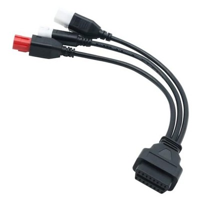 OBD2 Diagnostic Cable Adapter Cable, Replacement for Yamaha Kline Euro5 
