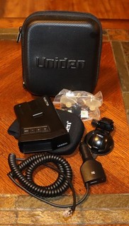 Uniden R7 Long Range Radar Detector Black Great Working Condition