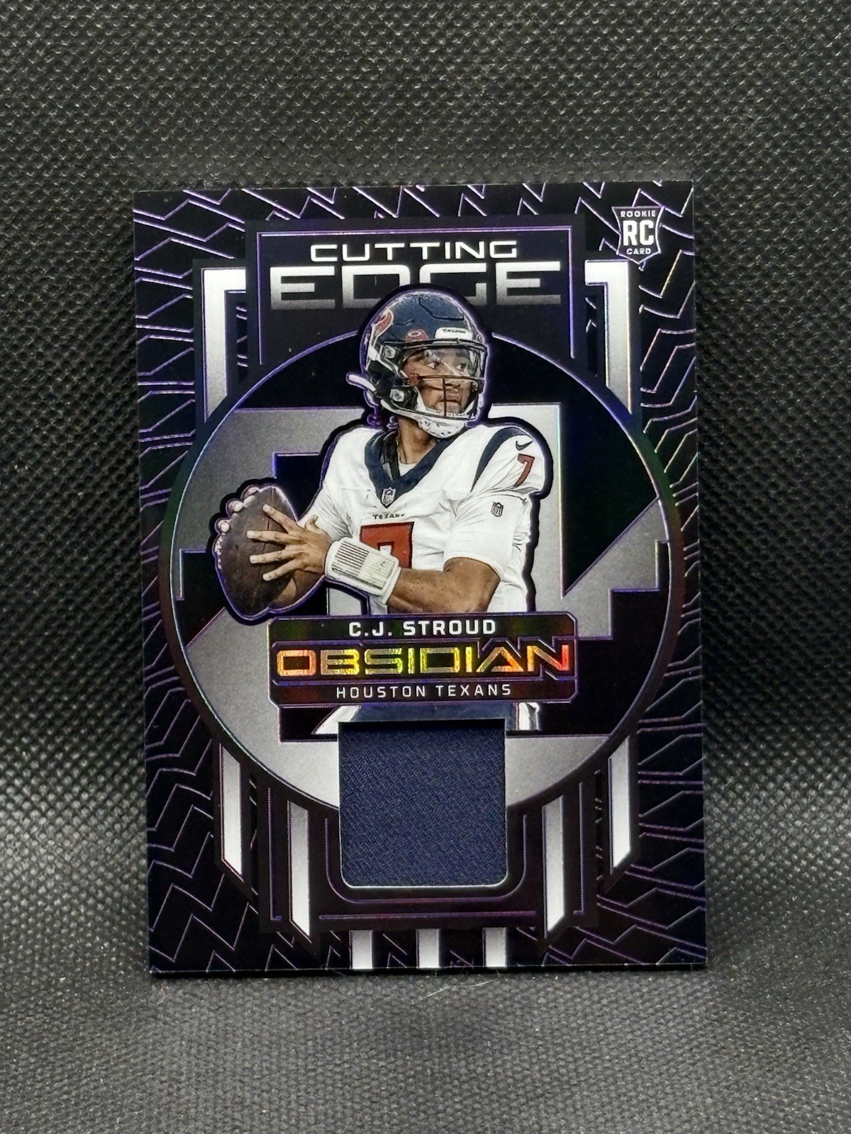 2023 Obsidian CJ STROUD Cutting Edge /75 Rookie RC Texans