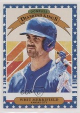 2019 Panini Donruss Diamond Kings Independence Day Whit Merrifield #10 01wi