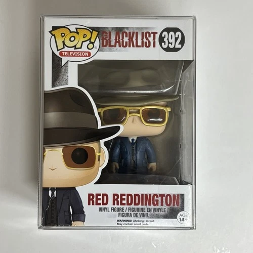 Funko Pop! Television The Blacklist Red Reddington 392 Vinyl Figure w/ Protector