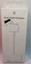 Apple MD098ZM/A 30 Pin Digital AV Adapter White New Sealed OEM Genuine Original