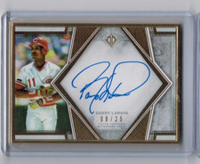 2019 Topps Transcendent Barry Larkin Auto #'ed 08/25
