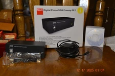 NAD PP3 MM/MC PHONO PREAMP + DIGITAL USB MINT CONDITION ORIG BOX