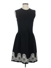 Valentino Women Black Cocktail Dress S