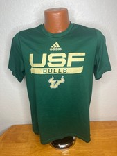 Men's Adidas Creator Tee S/S T-Shirt Medium M  USF South Florida Bulls