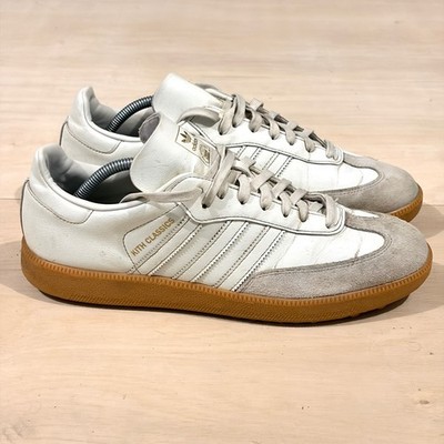 adidas gazelle silver green womens Adidas x Kith Men's Classics Program Samba OG White / Fairway / Gold Low  Top Sneakers