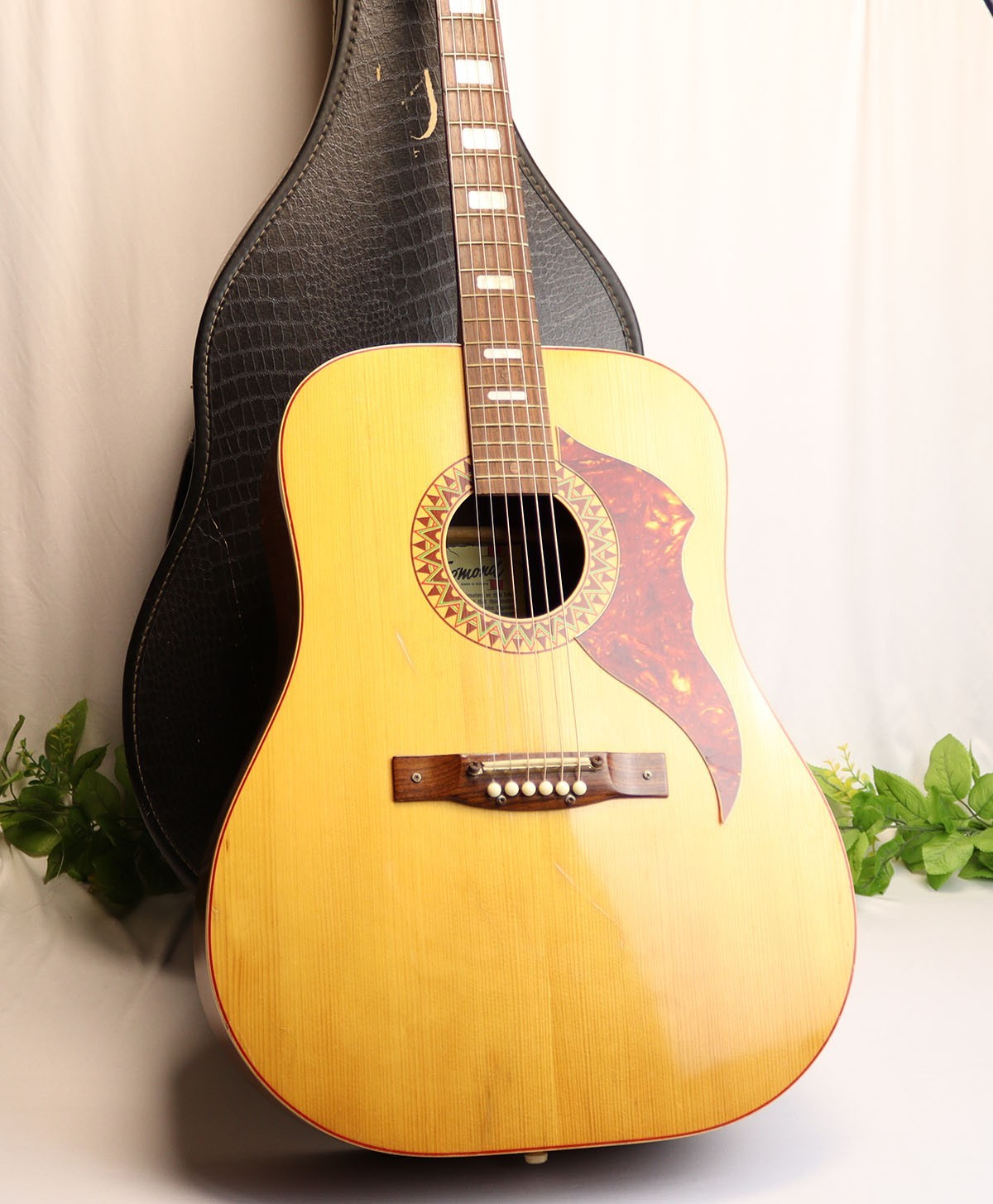 ??Vintage Egmond Acoustic Guitar Made in Holland w /  Hard Case