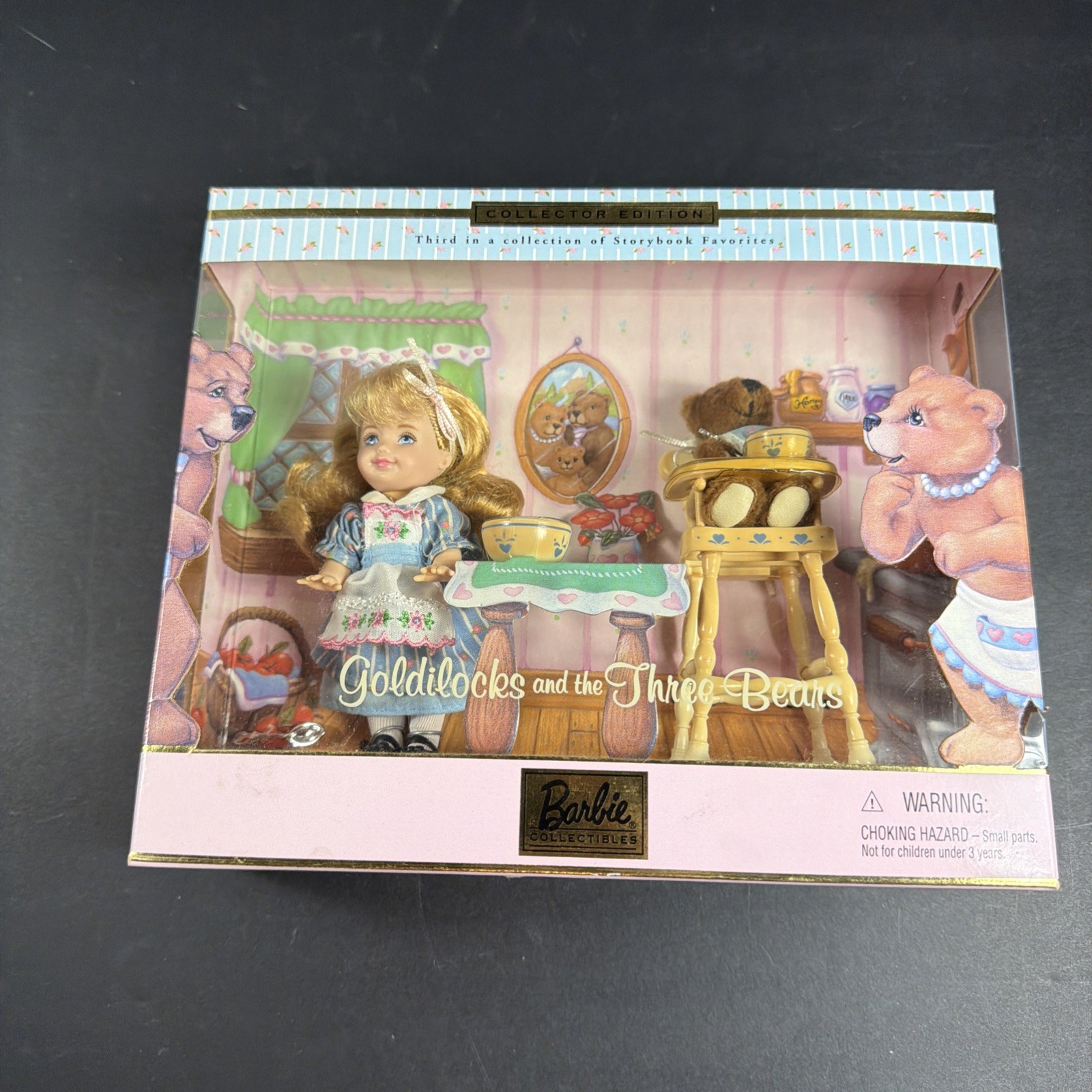 Barbie Collectibles Goldilocks & the Three Bears #29605 New 