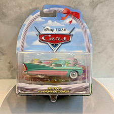 DISNEY PIXAR CARS EASTER FLO NEW SEALED CAR MATTEL EBC52