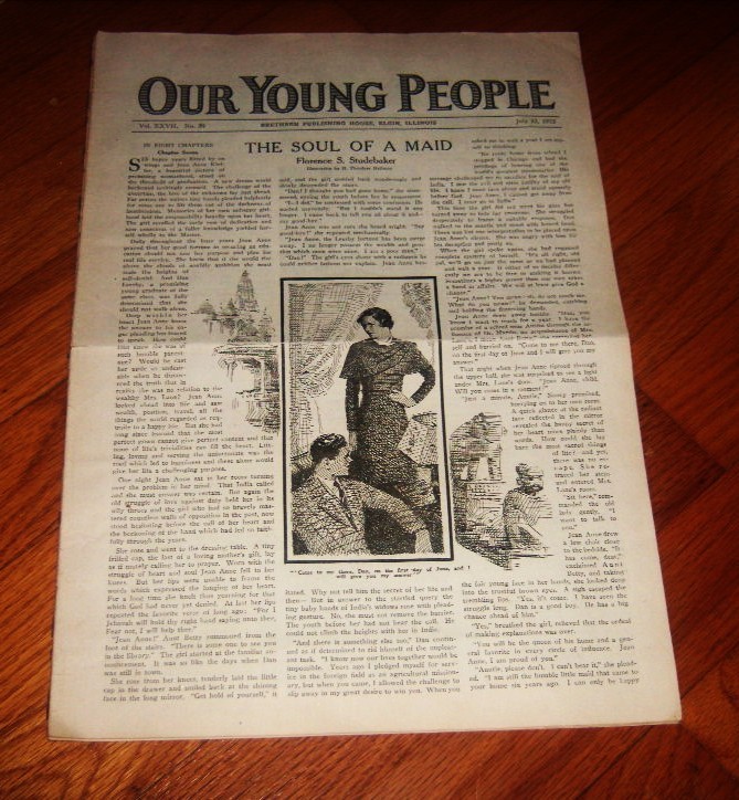 Our Young People Magazine July 23 1932