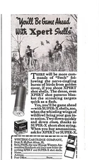 VINTAGE 1941 XPERT SHOTGUN SHELLS WESTERN CARTRIDGE COMPANY PRINT AD