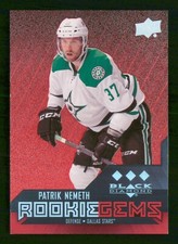 PATRIK NEMETH RC 2014-15 BLACK DIAMOND RUBY 14-15 NO 196 #042/150         9537