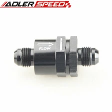 ADLERSPEED AN6 -6AN Non Return One Way Check Valve Fuel EFI Fitting Adapter US