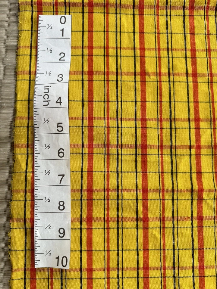 t19: Kimono Vintage Tela Japonesa Mosurin Kasuri tsumugi Tela Artesanía Costura Foto 2 de 4