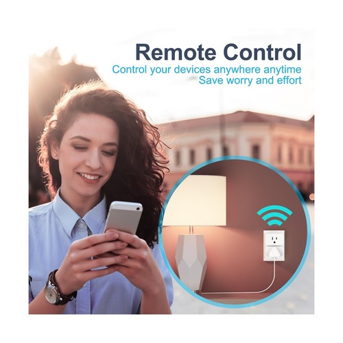 Smart Plugs, WiFi Outlets Work with Alexa&Google Assistant, Timer P... Fast Ship - Picture 4 of 7