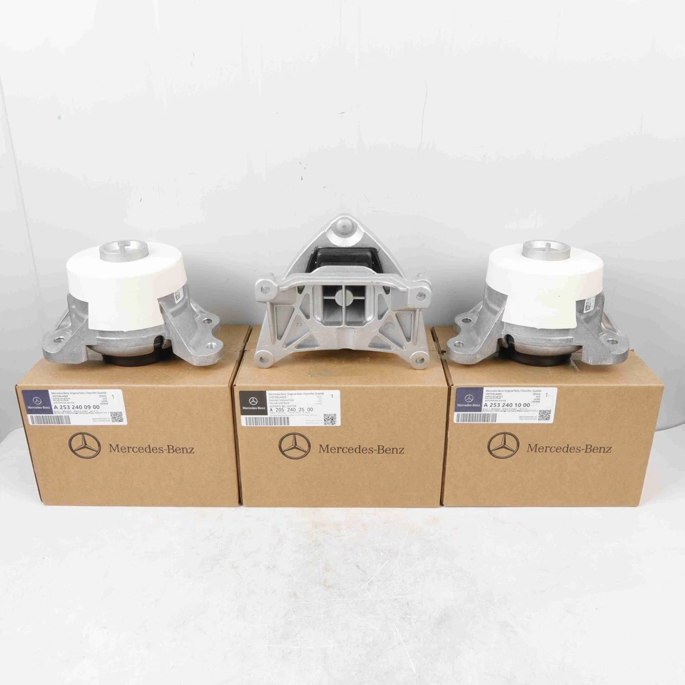 3Pcs OEM Engine Mounts Fit For Mercedes-Benz GLC250 GLC300 GLC350 E300 E350 E200 - Image 3 of 4