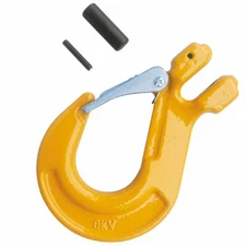 5/16" Grade 80 Clevis Sling Hook with Safety Steel Latch
