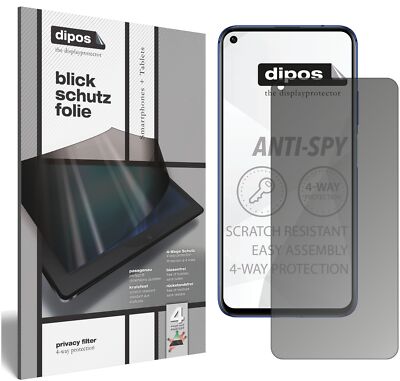 Honor 20S Blickschutzfolie matt Schutzfolie Folie Display Schutz dipos