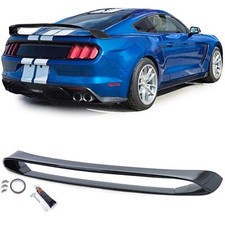 Heckspoiler Spoilerlippe Performance Schwarz Glanz für Ford Mustang Coupe 14-20