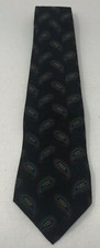 POLO RALPH LAUREN 100 Imported Silk Paisley Made by Hand USA Black Red Green