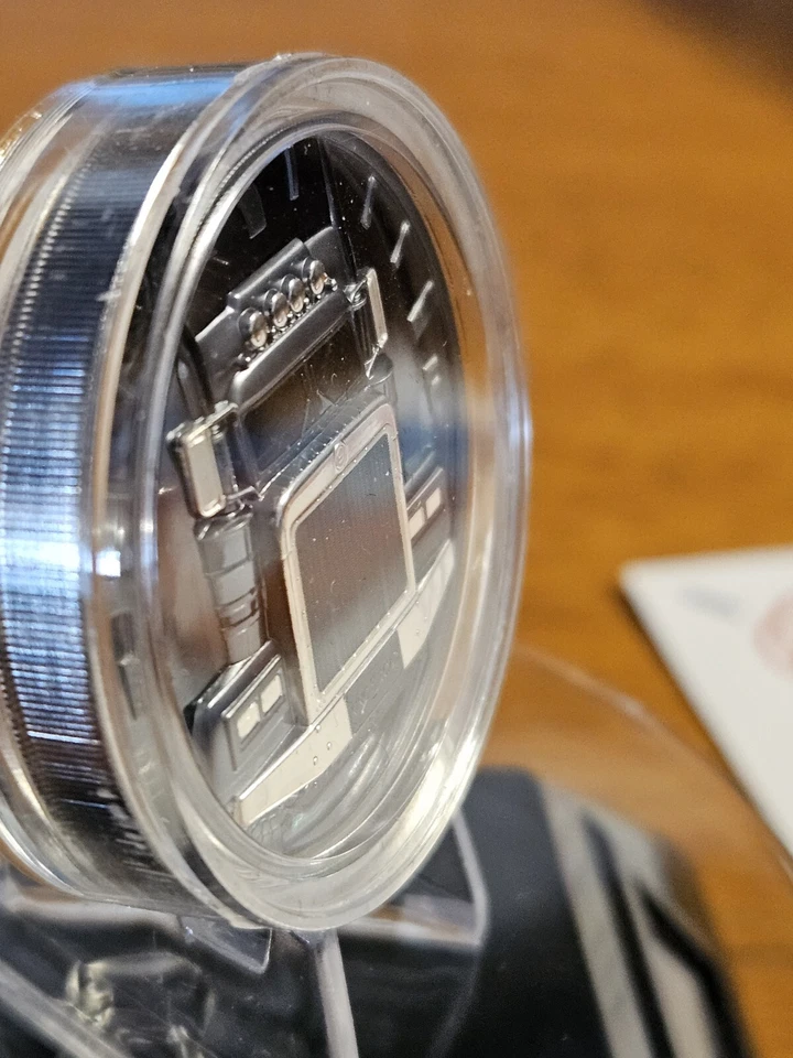 2 OZ Silver 999 TRUCK KING OF THE ROAD 10$  COOK ISLAND  2022 BLACK PROOF - Immagine 2 di 4