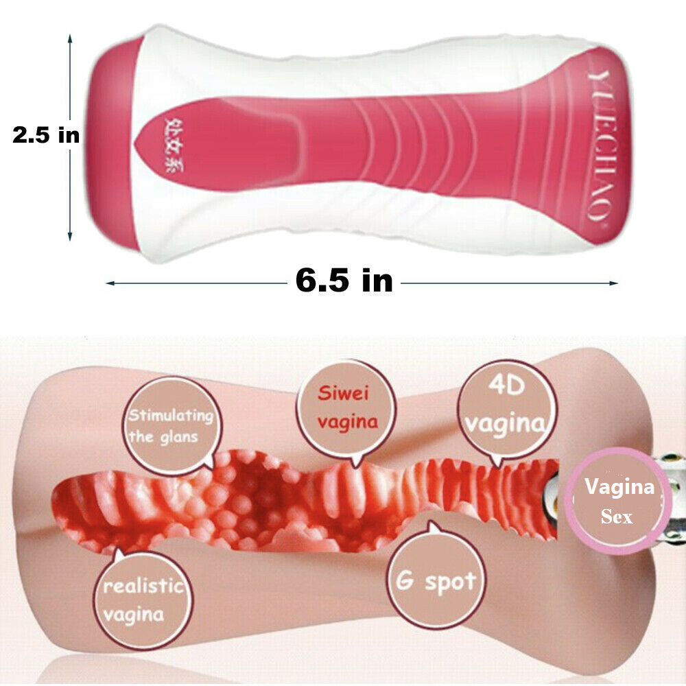 3D Perfect Fit Pocket Pussy Masturbation Cup Realistic Vagina Sex Toys For  Men | eBay