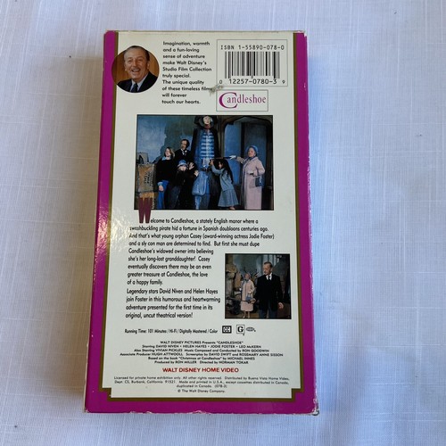 Candleshoe (VHS, 1997) Walt Disney 12257078039 eBay
