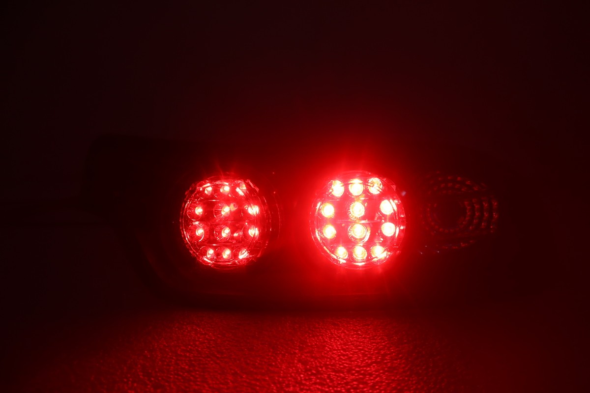 RX-7 RX7 FD3S LED Taillight & Center Rear Garnish Black Lamp