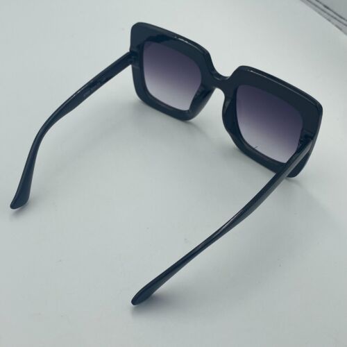 Large Oversized Women Fashion Sunglasses With Bling Rhinestone Square Frame - Picture 3 of 3