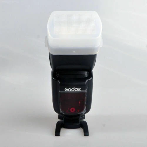 3PCS Flash Bounce Diffuser Dome for Godox V850 V860II TT685 TT600 Speedlite - image 2 of 4