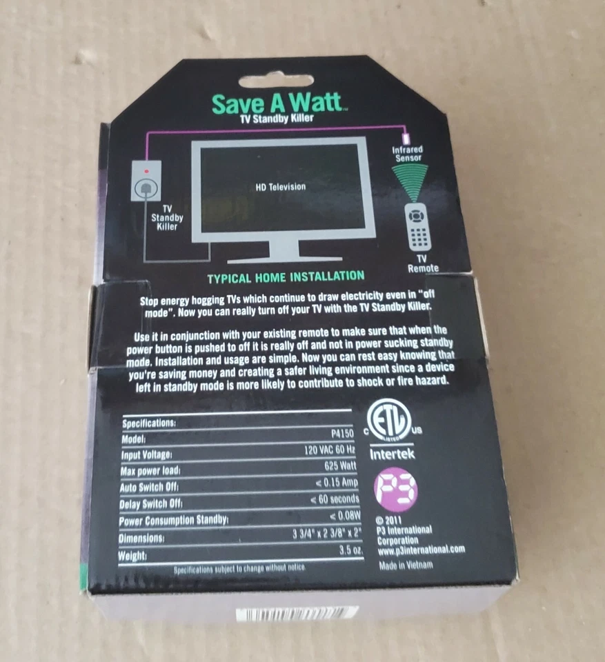 TV Standby Killer, Model P4150  - Image 3 of 3