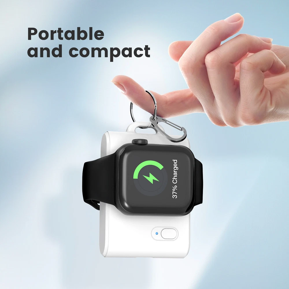 Power Bank for Apple Watch Magnetic Travel Smart iWatch Charger Universal