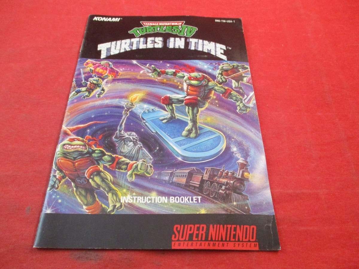 Teenage Mutant Ninja Turtles IV Turtles In Time Super