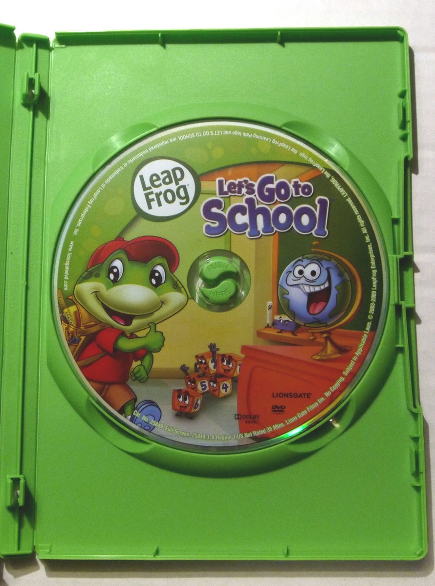 Leapfrog Let's Go to School & Numbers Ahoy Learning Skills DVD Set