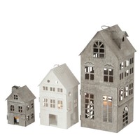 Boltze Laternen Set Firenza Windlichter 3-Teilig Stilvolles Design Lichthaus