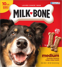Milk-Bone Original Dog Treats Biscuits for Medium Dogs, 10 Pound