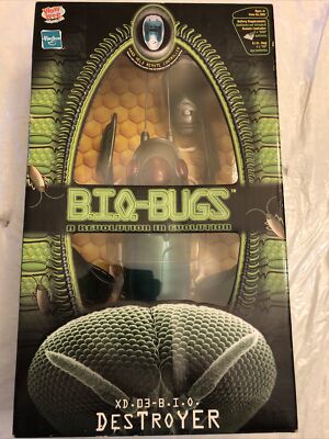Vintage BIO-Bugs ''DESTROYER'' Robot Remote Control Hasbro XD.03-B.I.O. Very Rare