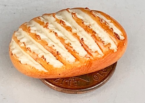 Miniature Maison De Poupée 1:12 - Donut à La Fraise Artisanal En Argile - Fait Main Au Royaume-Uni