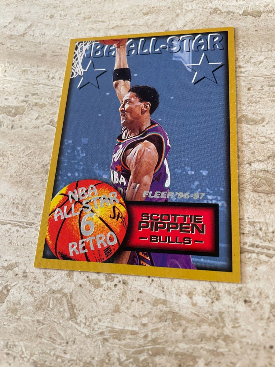 1996-97 Fleer Basketball #287 Scottie Pippen NBA All-Star