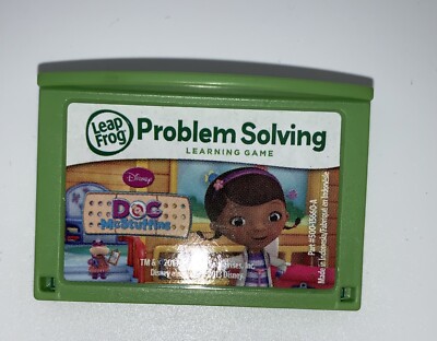 DR. McStuffins Problem Solving  Game Cartridge LEAPSTER EXPLORER