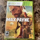 Max Payne 3 (Microsoft Xbox 360, 2012) CIB Complete Tested
