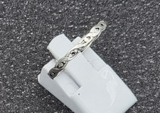 Silber Sterling 925 Ring im angesagten Twisted Wire Design auch vergoldet