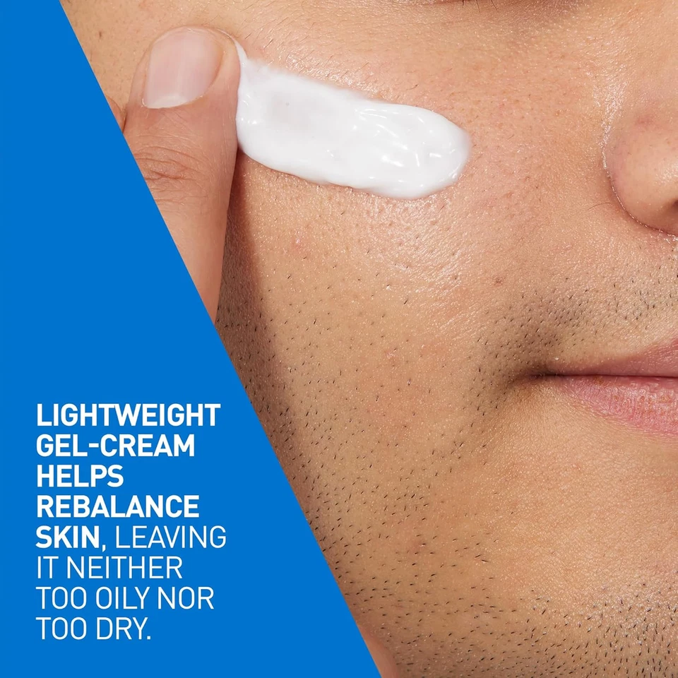 Gel-Crema Hidratante Cerave Oil Control, Hidratante Facial para Piel Grasa, Niaci Foto 4 de 4